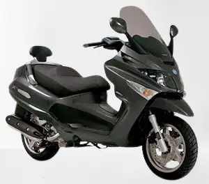 Piaggio xevo 400 ie/125 Voyager en classe affaire